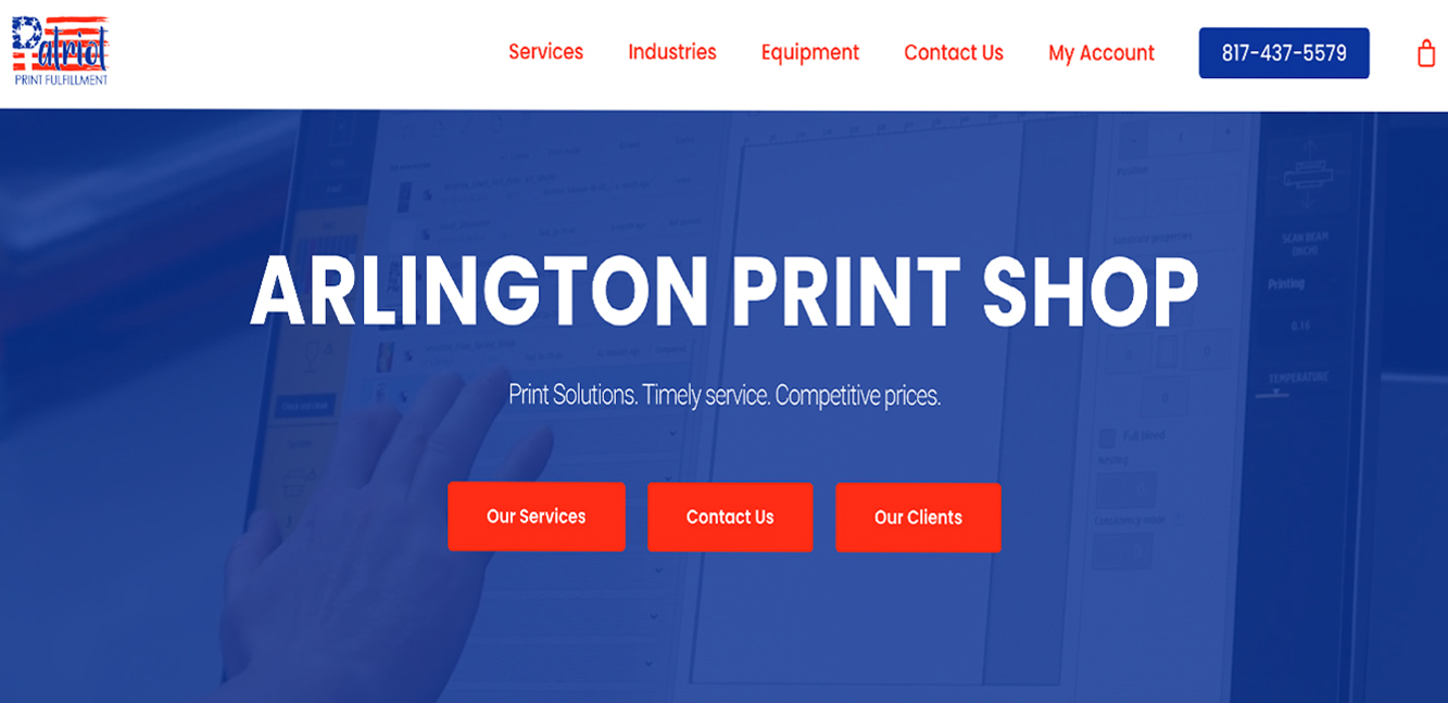 Arlington print shop