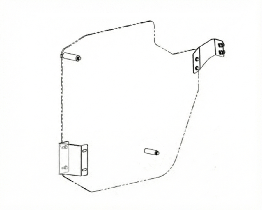 NIJ Level IIIA Ballistic Door Panel, Passenger Side-image
